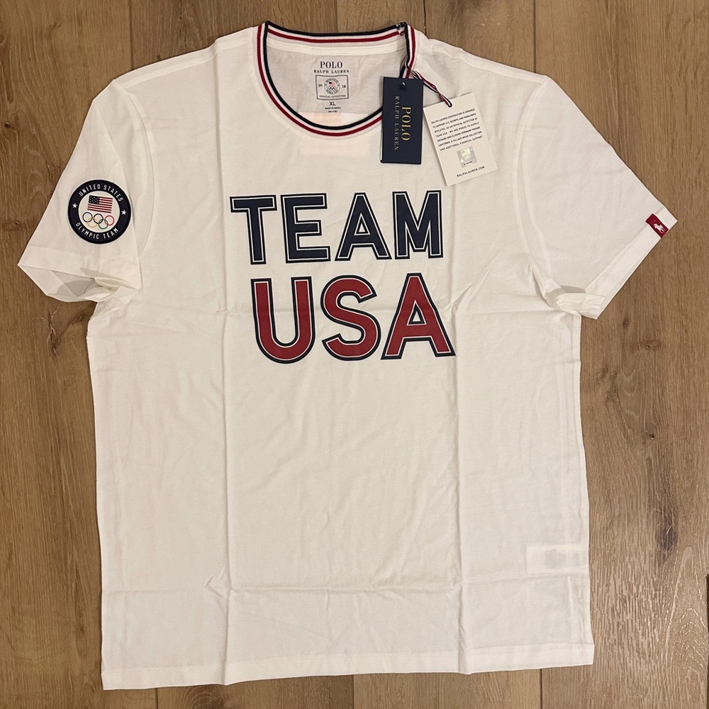 Men’s Team USA Official Olympic T-shirt Polo Ralph Lauren